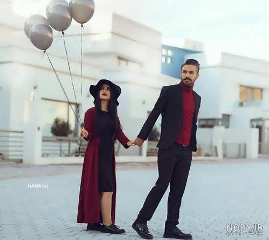ژست عکس تولد زن و شوهر ژست عکس تولد زن و شوهر