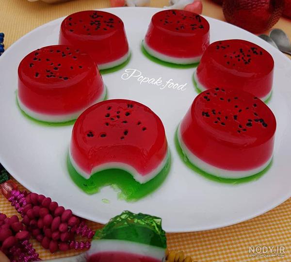 ژله شب یلدا - عکس ویسگون ژله شب یلدا - عکس ویسگون