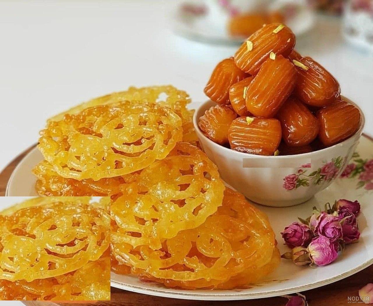 شیرینی بامیه خانگی شیرینی بامیه خانگی