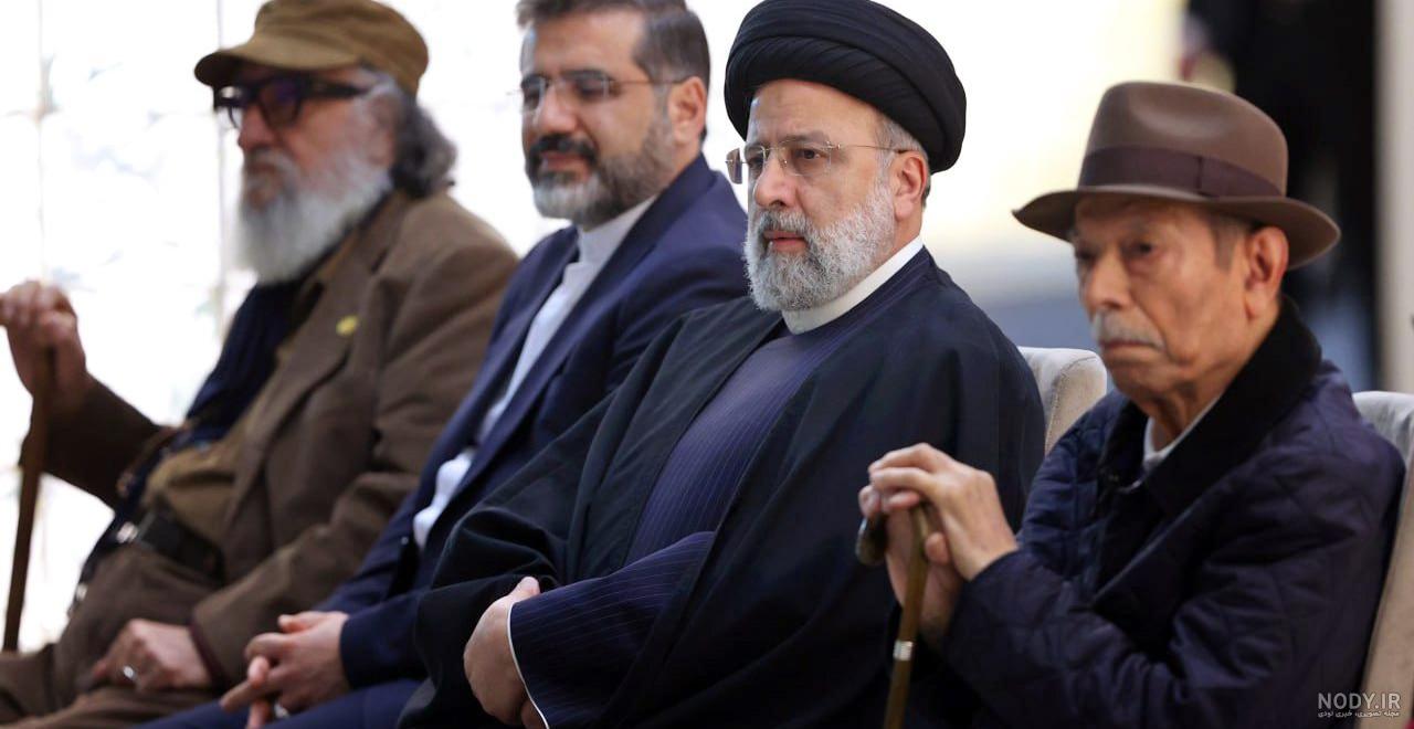 عکس / تصاویری از حجت‌الاسلام والمسلمین شهید سیدابراهیم رئیسی در کنار رهبر  انقلاب اسلامی
