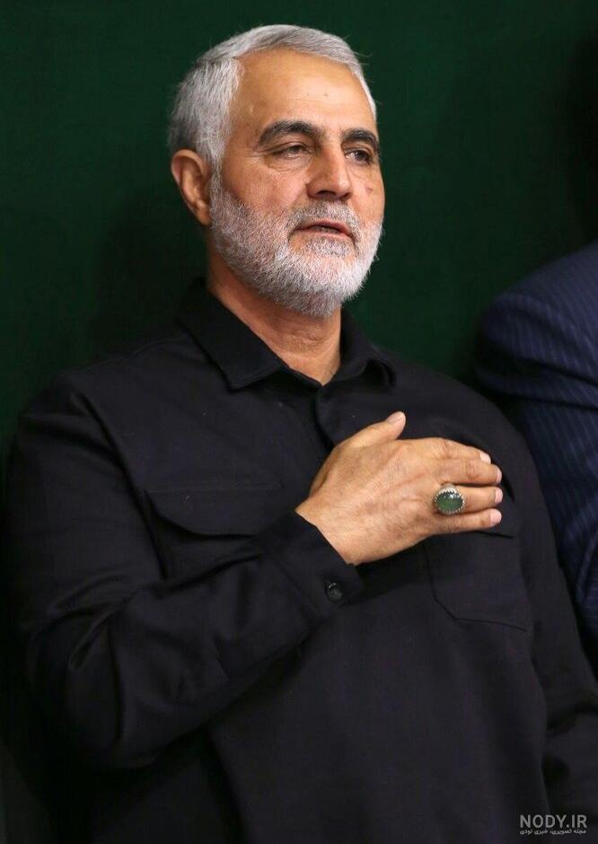 عکس حاج قاسم و مقام معظم رهبری