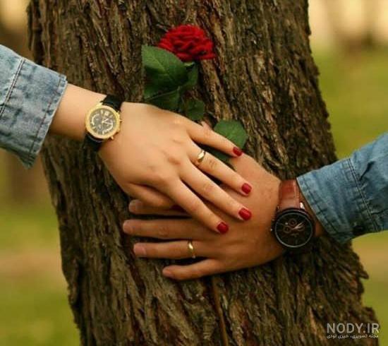 عکس دو نفره دست ❤️ [ بهترین تصاویر ]