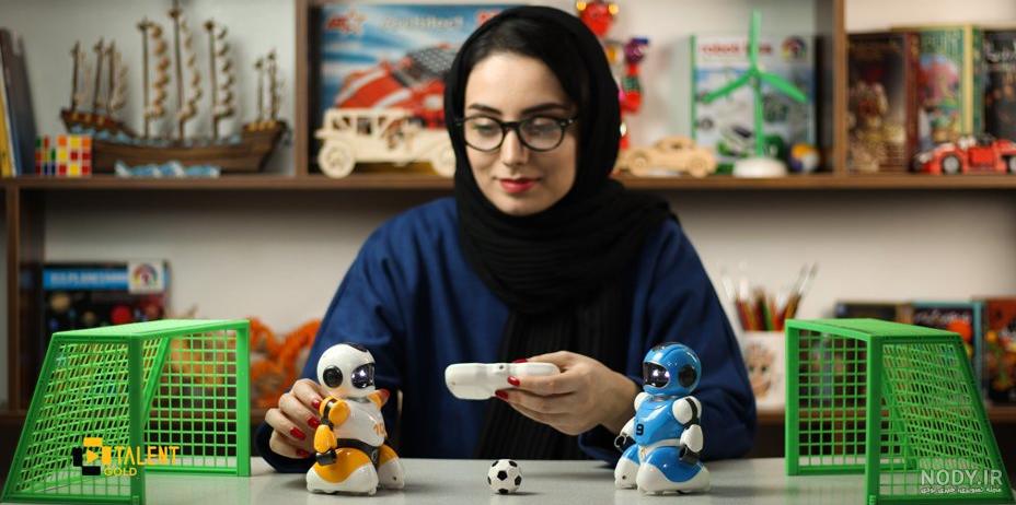 عکس شدو در فوتبال رباتیک ۱۴۰۰ - عکس نودی