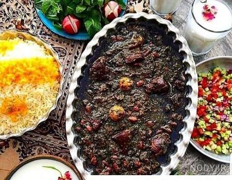 عکس قورمه سبزی پلو - عکس نودی عکس قورمه سبزی پلو - عکس نودی
