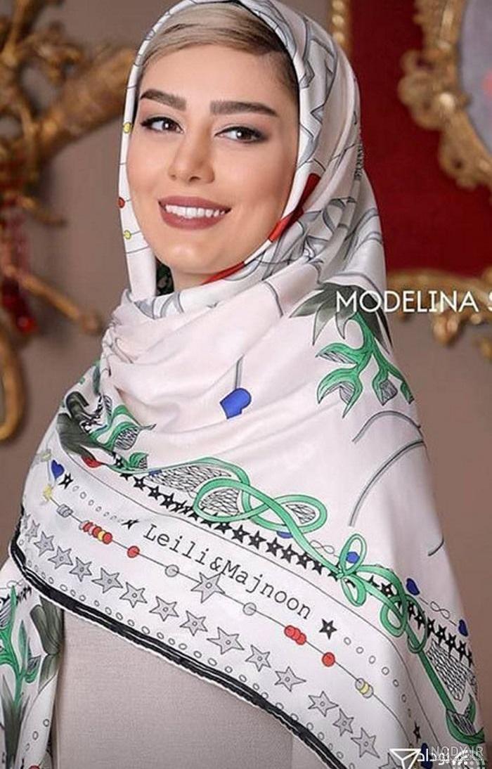 عکس مدل بستن روسری با چادر