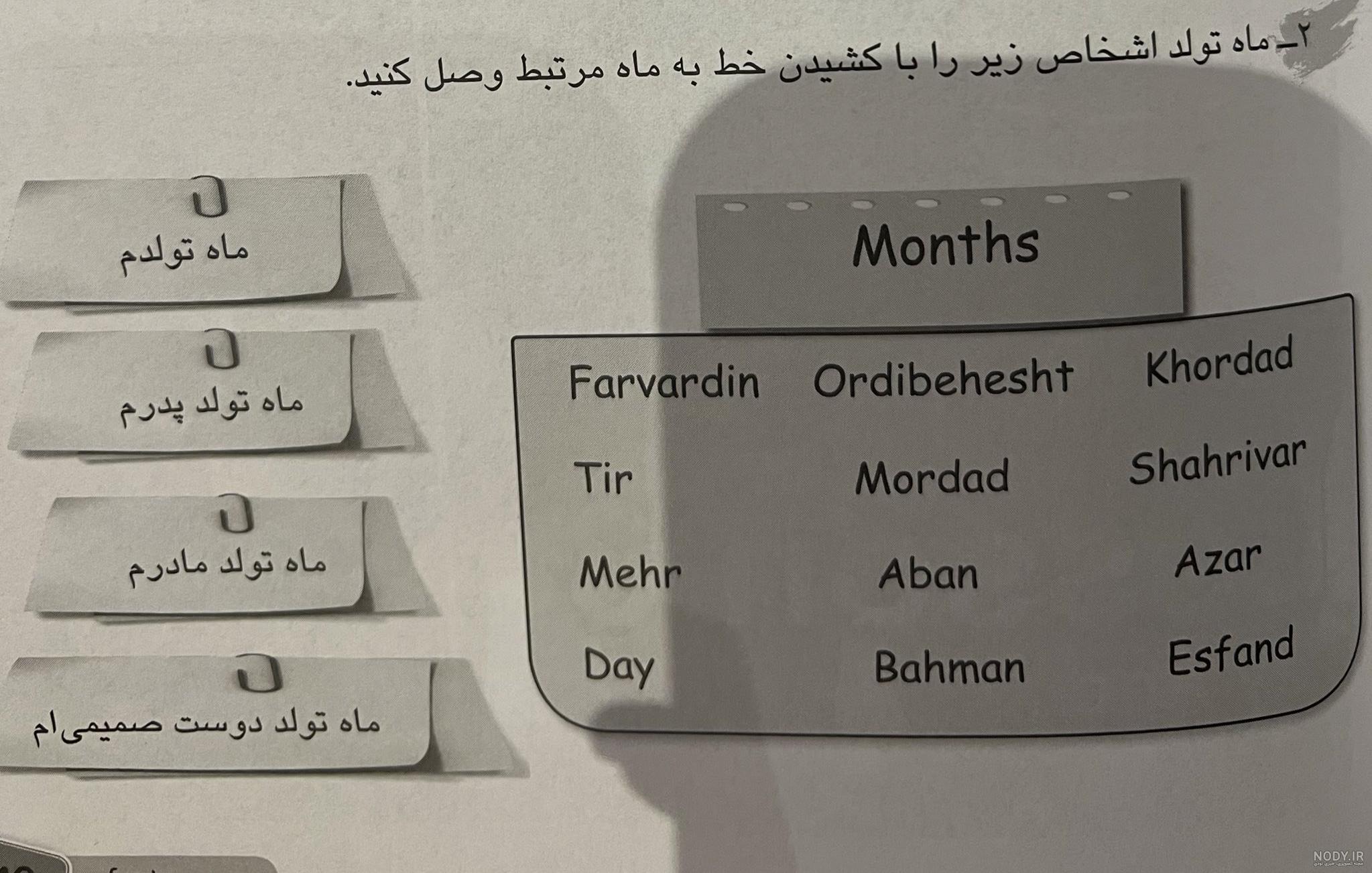 عکس کتاب انگلیسی هفتم