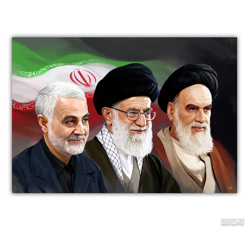 مجموعه‌ای از عکس‌های سردار شهید حاج قاسم سلیمانی در کنار رهبر معظم انقلاب