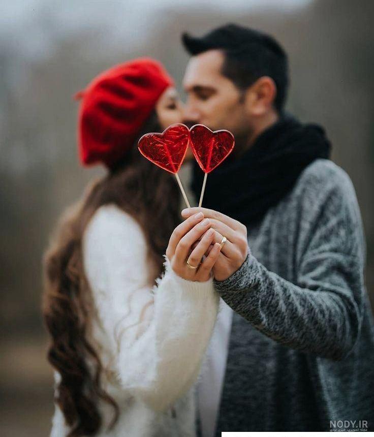 ژست عکس دونفره تولد ❤️ [ بهترین تصاویر ]