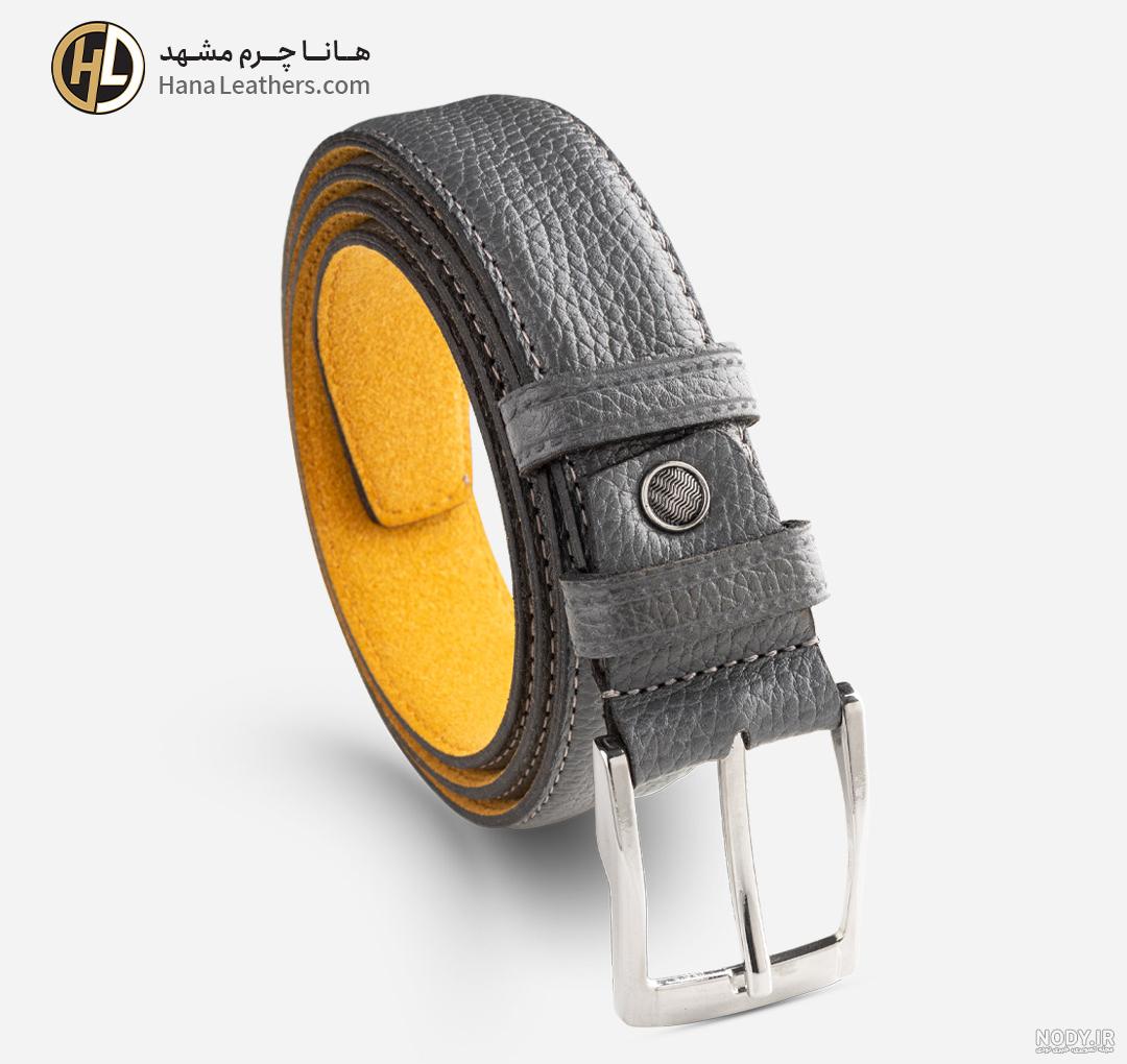 ⭐️ خرید اینترنتی کمربند مردانه چرم مشهد مدل N6424-091 (1403) - فروشگاه  دیگسون ⭐️