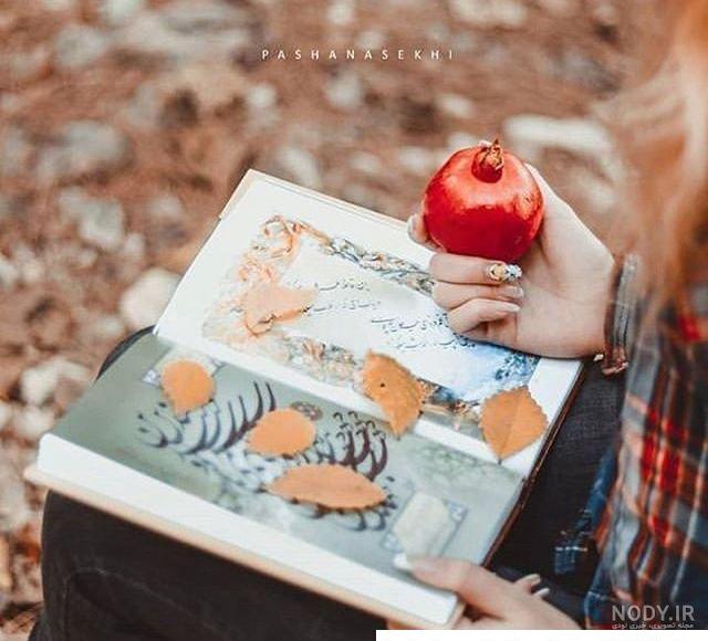عکس انار پاییزی برای پروفایل