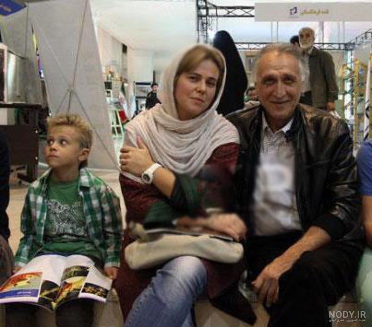 احمد نجفی در کنار همسر و فرزندان اوکراینی‌اش! +عکس