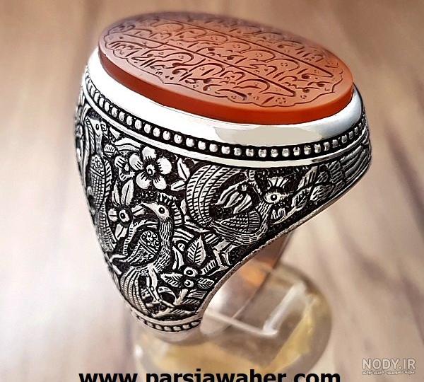 عکس انگشتر مردانه مذهبی