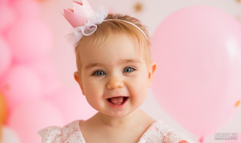 عکس دختر بچه یک ساله