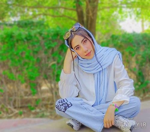 عکس فیک دختر طبیعت
