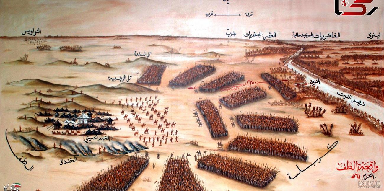 عکس نقاشی روز عاشورا کودکانه
