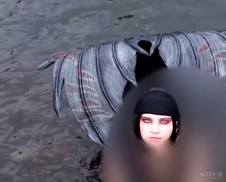 عکس پری دریایی واقعی زنده زیبا در باغ وحش