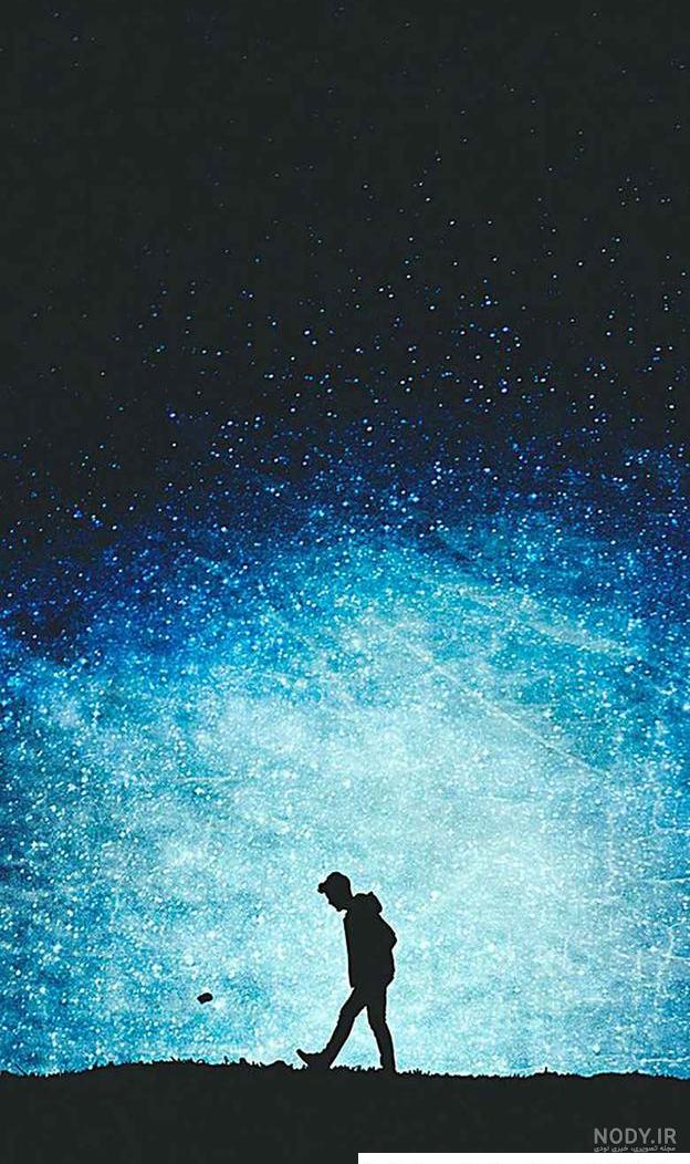 عکس کیک تولد پسرانه آبی