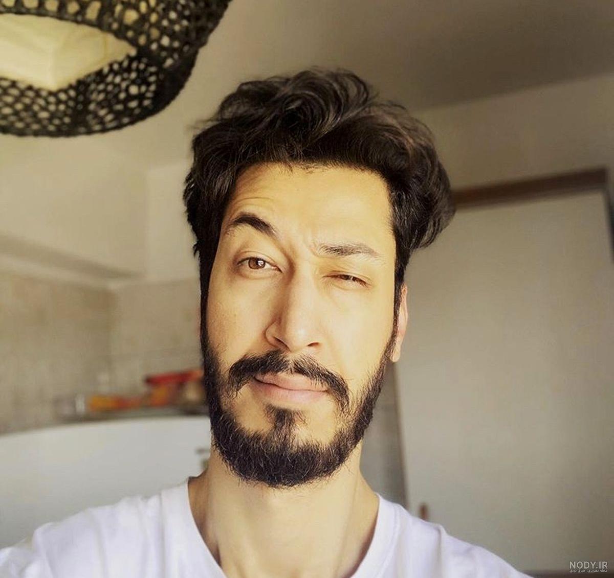 ژست خاص بهرام افشاری در عکس جدیدش