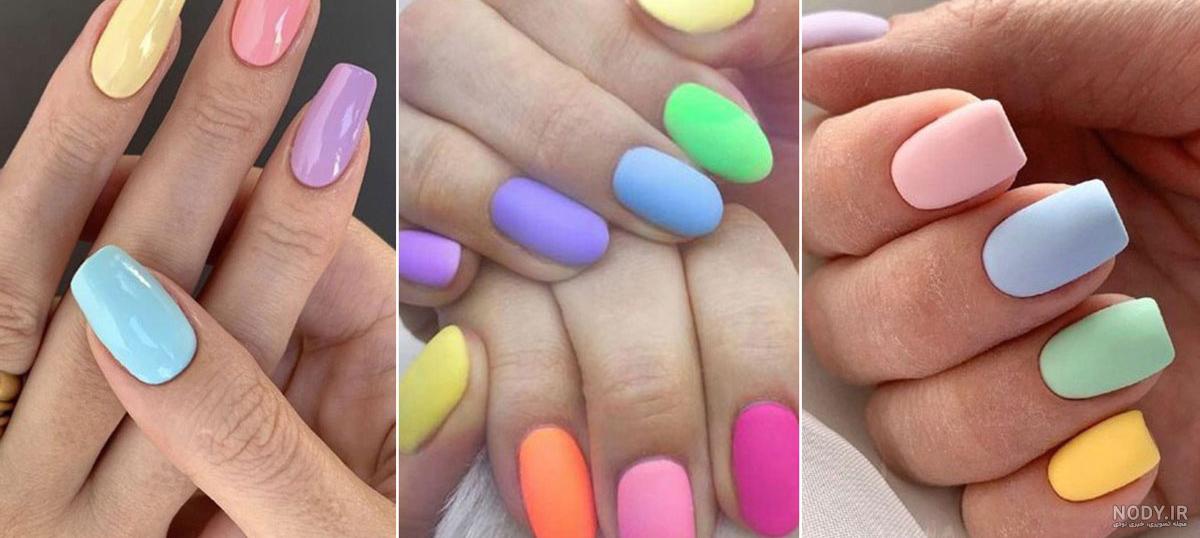 ۸۵ مدل ناخن تابستانی دخترانه جدید ۱۴۰۲ ؛ طرح های شاد و پرانرژی - ماگرتا
