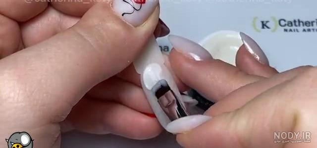 طرح ناخن خرسی کیوت طرح ناخن خرسی کیوت