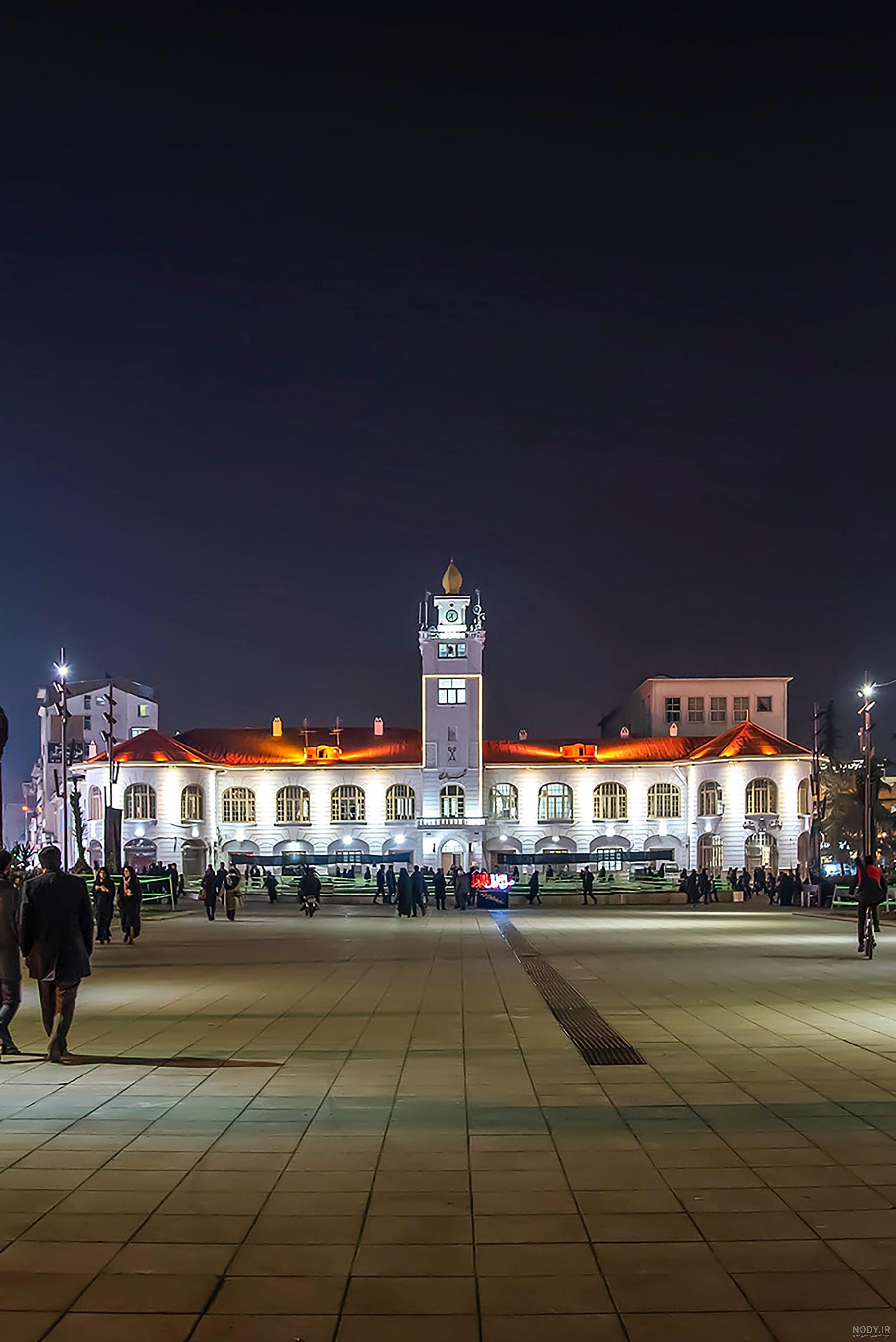 عکس ایران در شب
