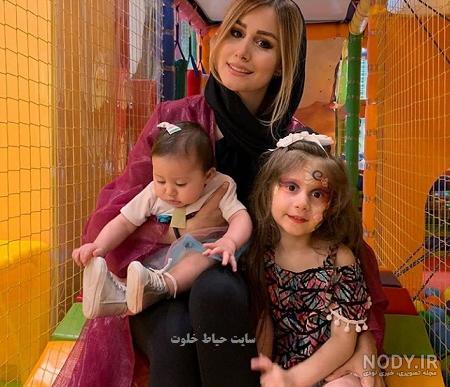 عکس زیبای سپیده بزمی پور همسر شاهرخ استخری و فرزندانش | حیاط خلوت عکس زیبای سپیده بزمی پور همسر شاهرخ استخری و فرزندانش | حیاط خلوت