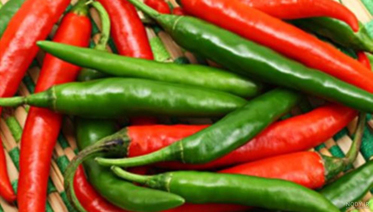 عکس سبز و قرمز