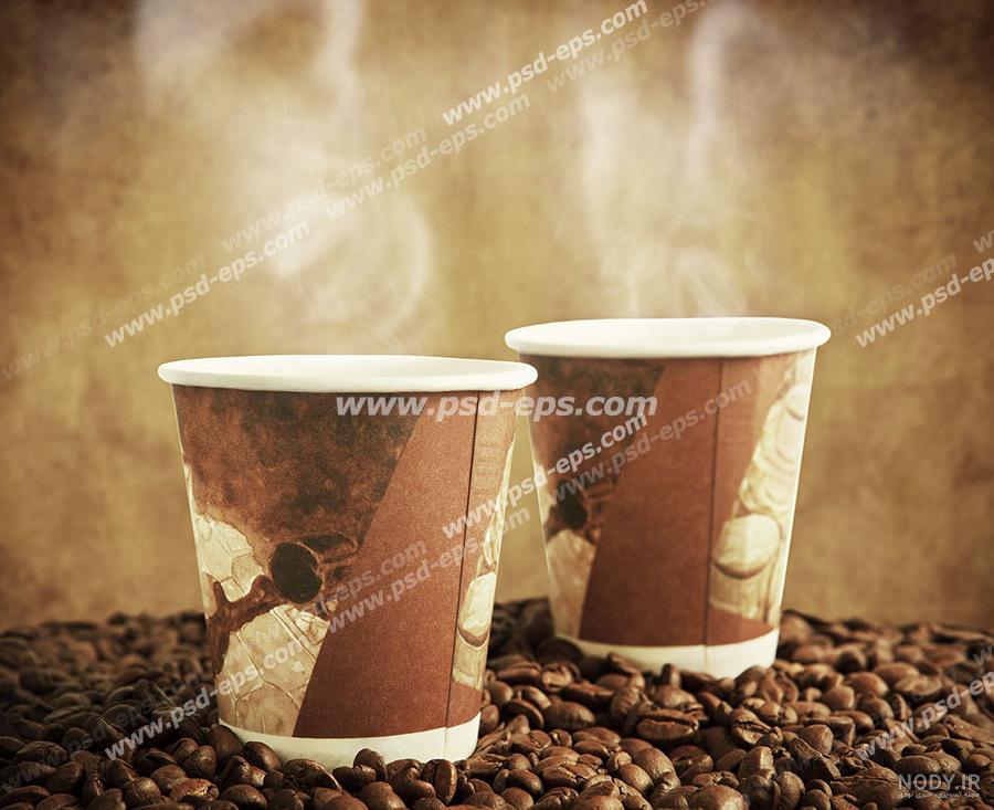 عکس قهوه در لیوان