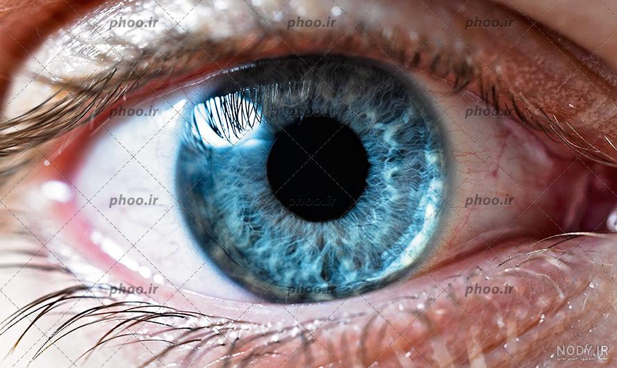 عکس چشم انسان از نزدیک