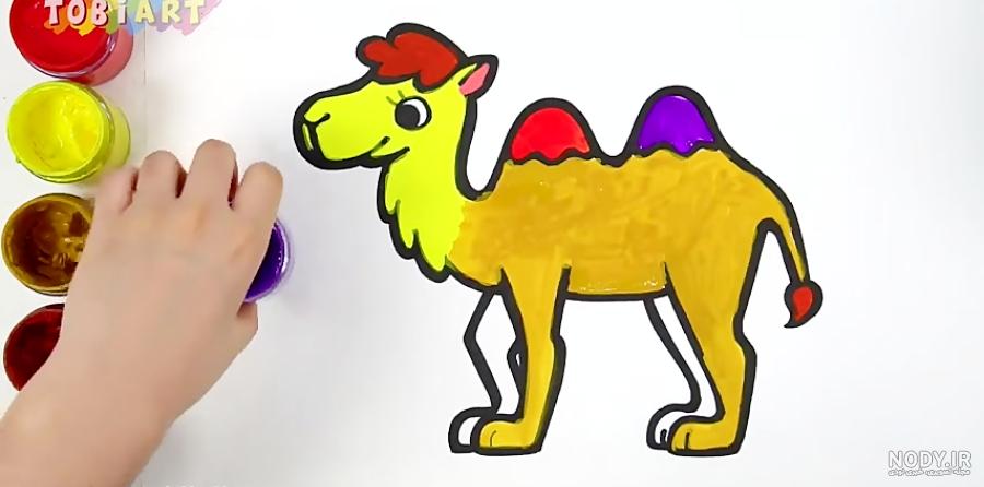 نقاشی شتر