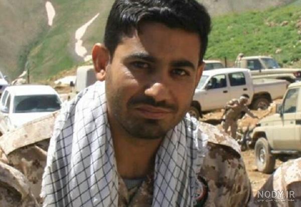 پیکر پاک سروان شهید حجت باقری اولین شهید مدافع حرم شهرستان فراشبند امروز در  آغوش مردم شهید پرور شهرس