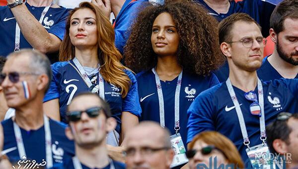 امباپه و همسرش و فرزندش