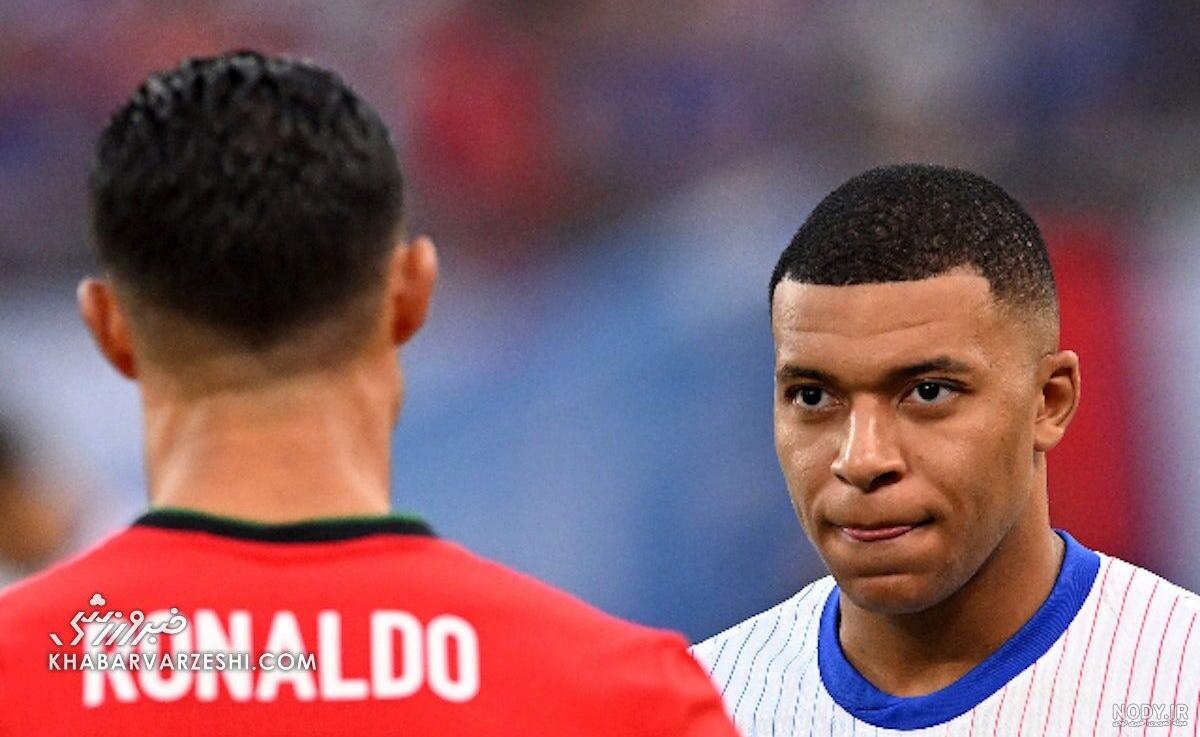 امباپه و همسرش و فرزندش