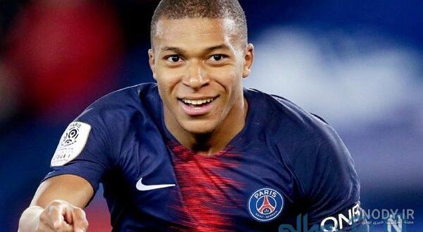 امباپه و همسرش و فرزندش