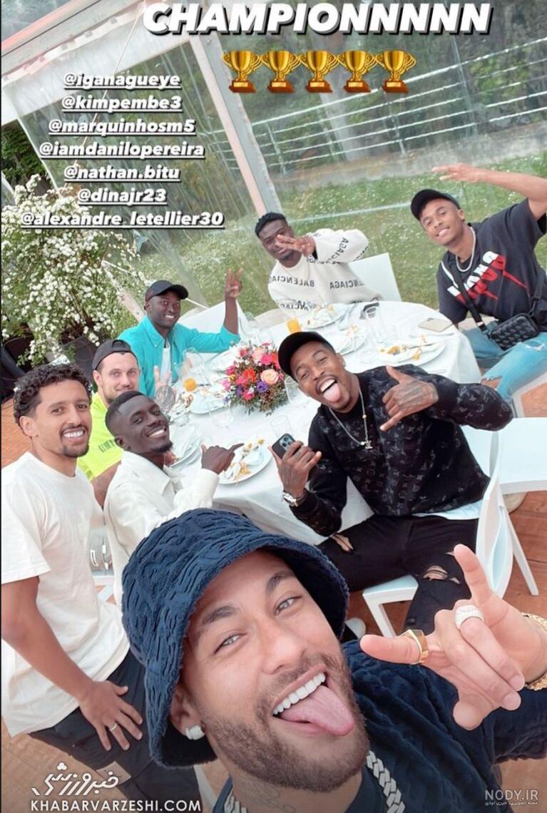 امباپه و همسرش و فرزندش