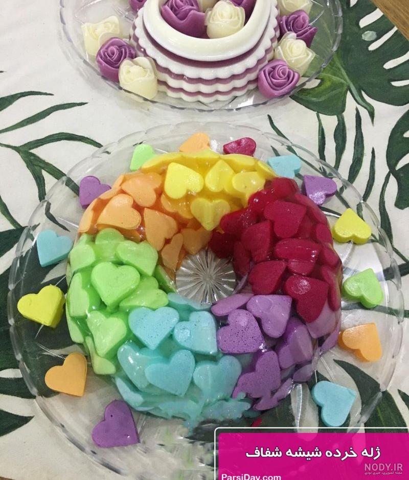 آموزش گام به گام ژله سورپرایز قلبی برای ولنتاین ❤