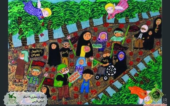 تصاویر/ حضور کودکان در پیاده روی اربعین تصاویر/ حضور کودکان در پیاده روی اربعین