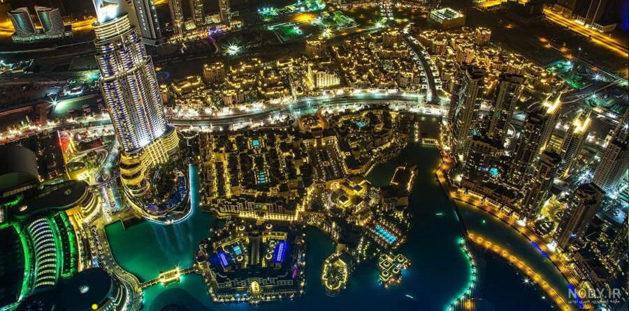 عکس با کیفیت از شهر دبی