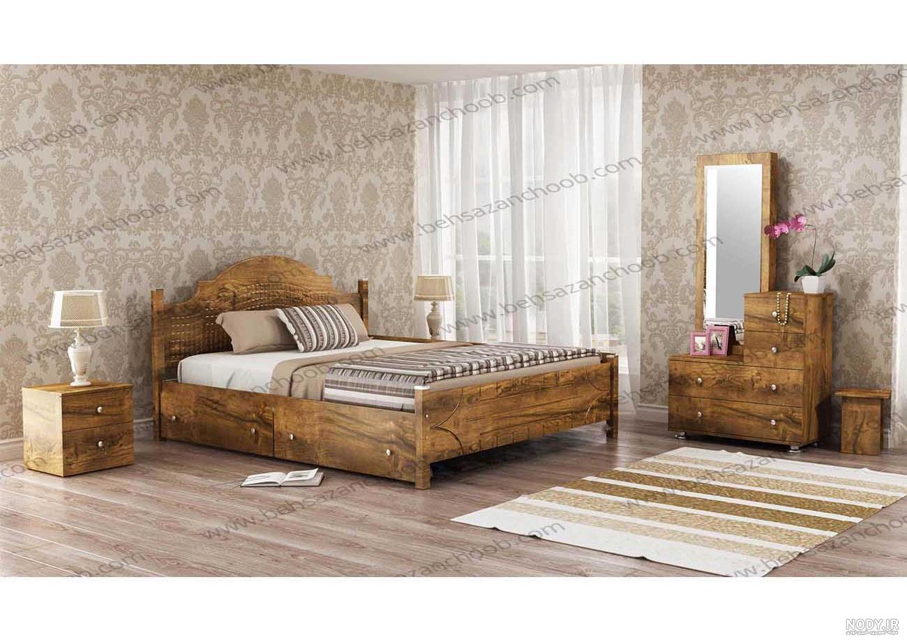 عکس تخت خواب دو نفره جدید