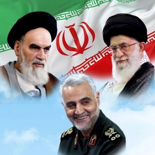 عکس حاج قاسم و امام و رهبری عکس حاج قاسم و امام و رهبری