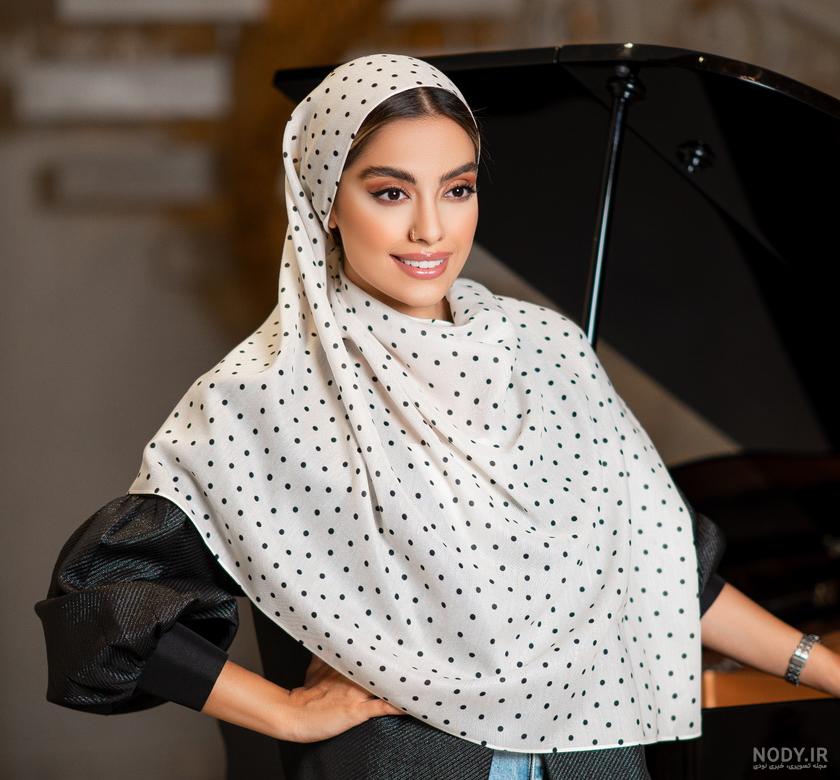 عکس دختر با حجاب روسری - عکس نودی