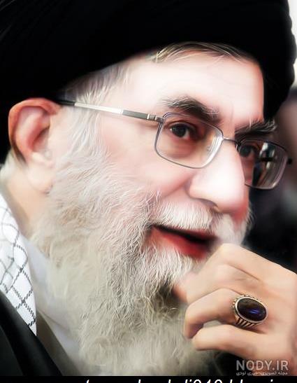 عکس دیده نشده از بوسه عاشقانه رهبر بر دستان دختر محجبه زیبا!