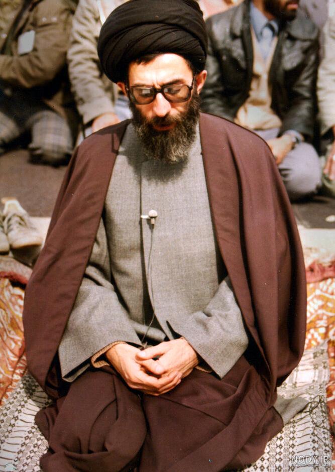عکس رهبری قدیمی