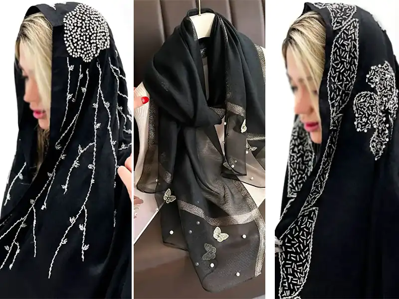 عکس روسری مجلسی