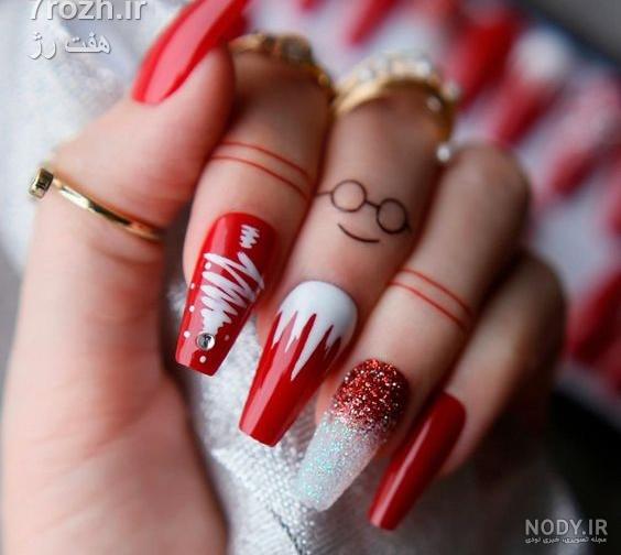۴۰ طرح ناخن کریسمس شاد و جذاب ویژه سال ۲۰۲۲ | دوره های دترلند