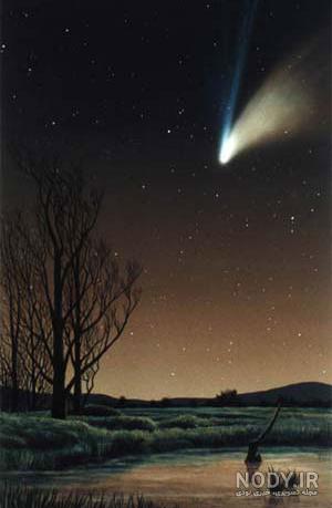 عکس خفن عکس واقعی ستاره دنباله دار