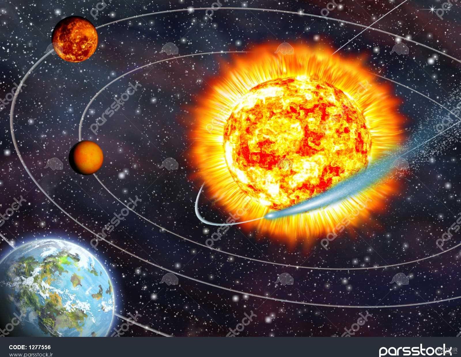 عکس خفن عکس واقعی ستاره دنباله دار