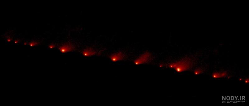 عکس خفن عکس واقعی ستاره دنباله دار