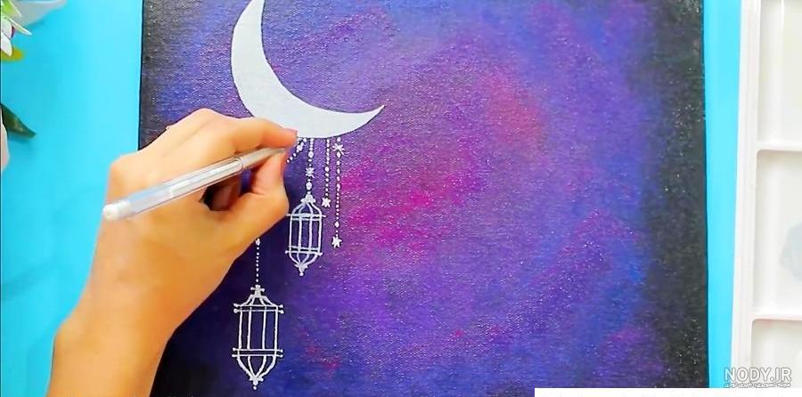 78 نقاشی با موضوع ماه رمضان و سفره افطاری کودکانه آسان و سخت برای همه مقاطع