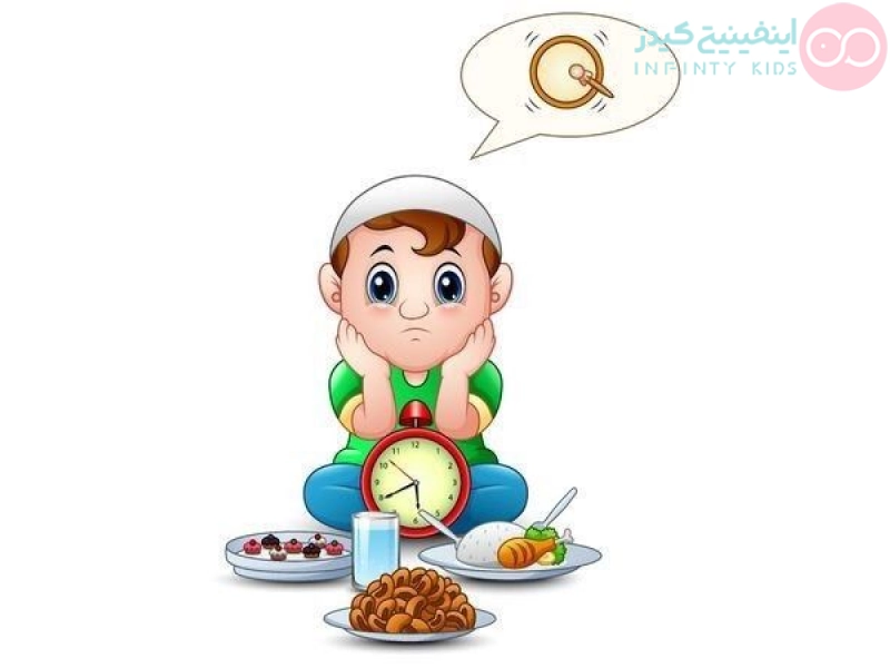 55 نقاشی سفره افطار ماه رمضان کودکانه و بزرگسال آسان و سخت برای رنگ آمیزی